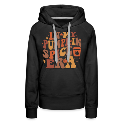 In My Pumpkin Spice Era Women’s Premium Hoodie - black