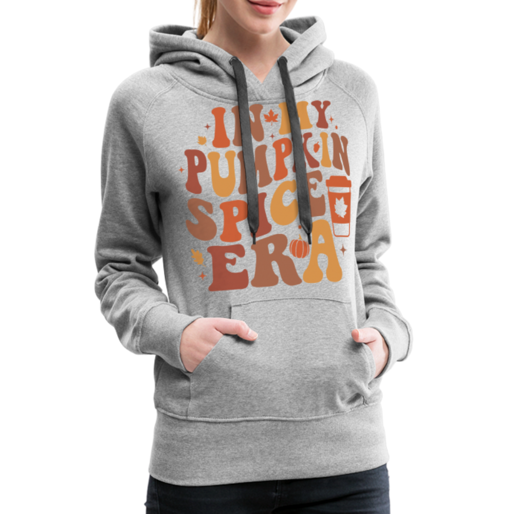 In My Pumpkin Spice Era Women’s Premium Hoodie - heather grey