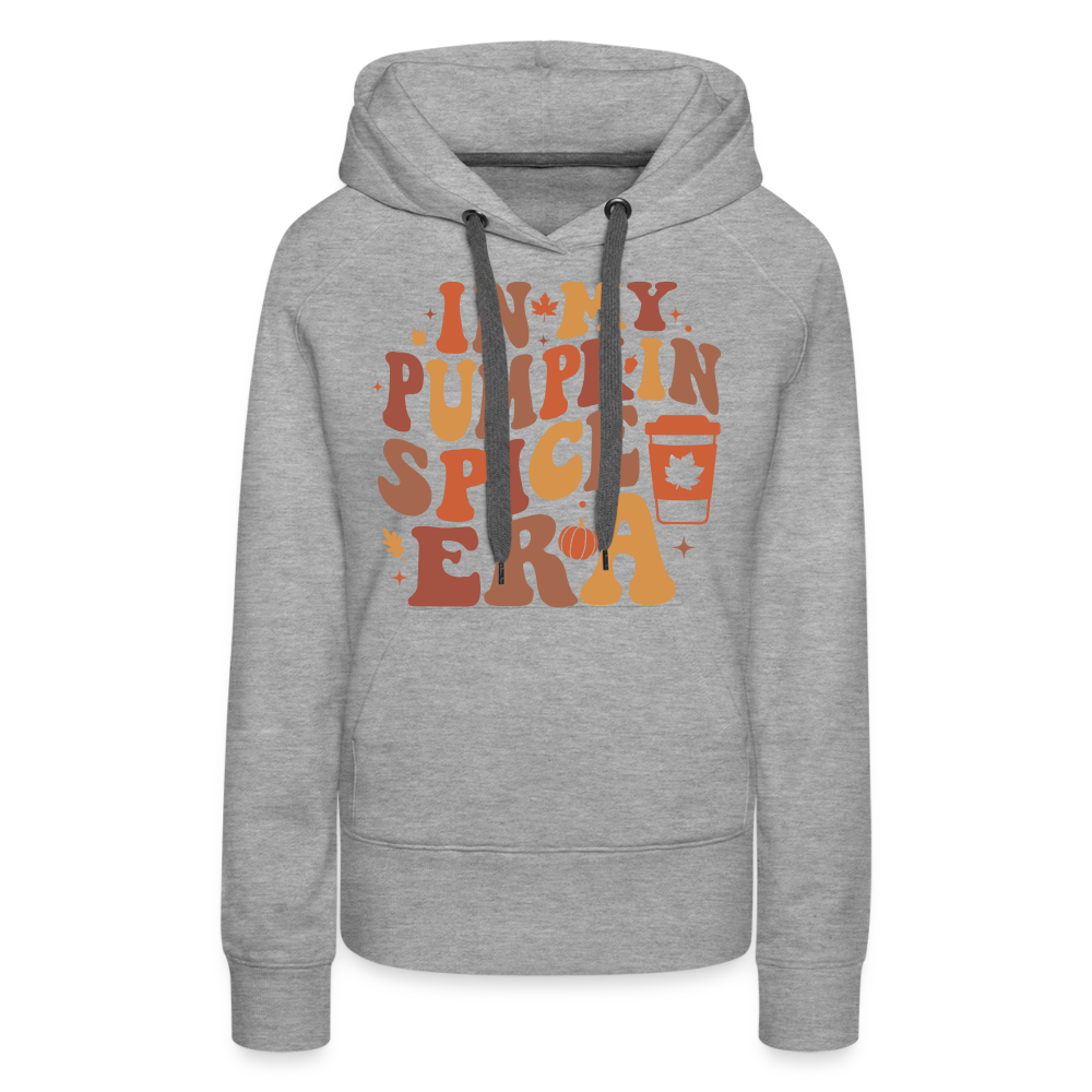 In My Pumpkin Spice Era Women’s Premium Hoodie - heather grey