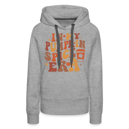 In My Pumpkin Spice Era Women’s Premium Hoodie - heather grey