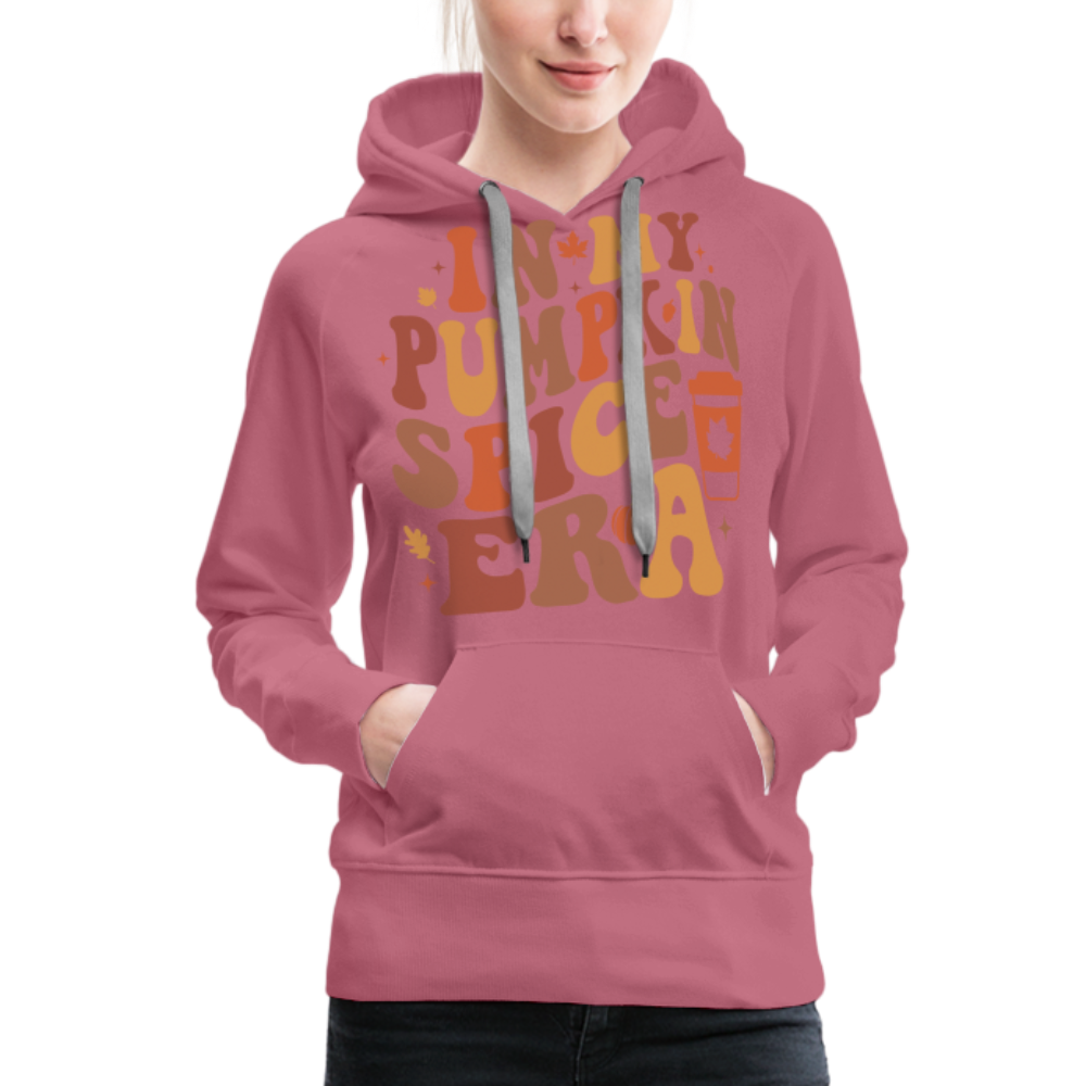 In My Pumpkin Spice Era Women’s Premium Hoodie - mauve