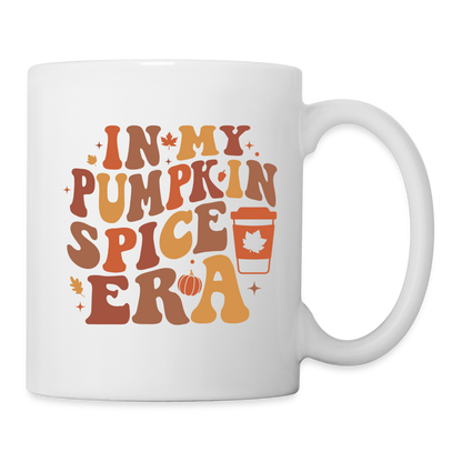 In My Pumpkin Spice Era Coffee/Tea Mug - white