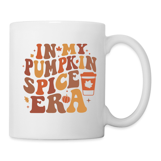 In My Pumpkin Spice Era Coffee/Tea Mug - white