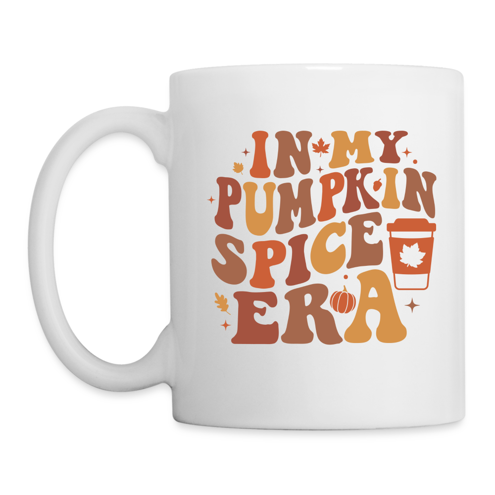 In My Pumpkin Spice Era Coffee/Tea Mug - white