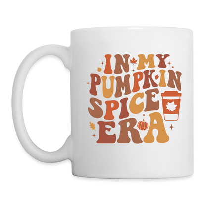 In My Pumpkin Spice Era Coffee/Tea Mug - white