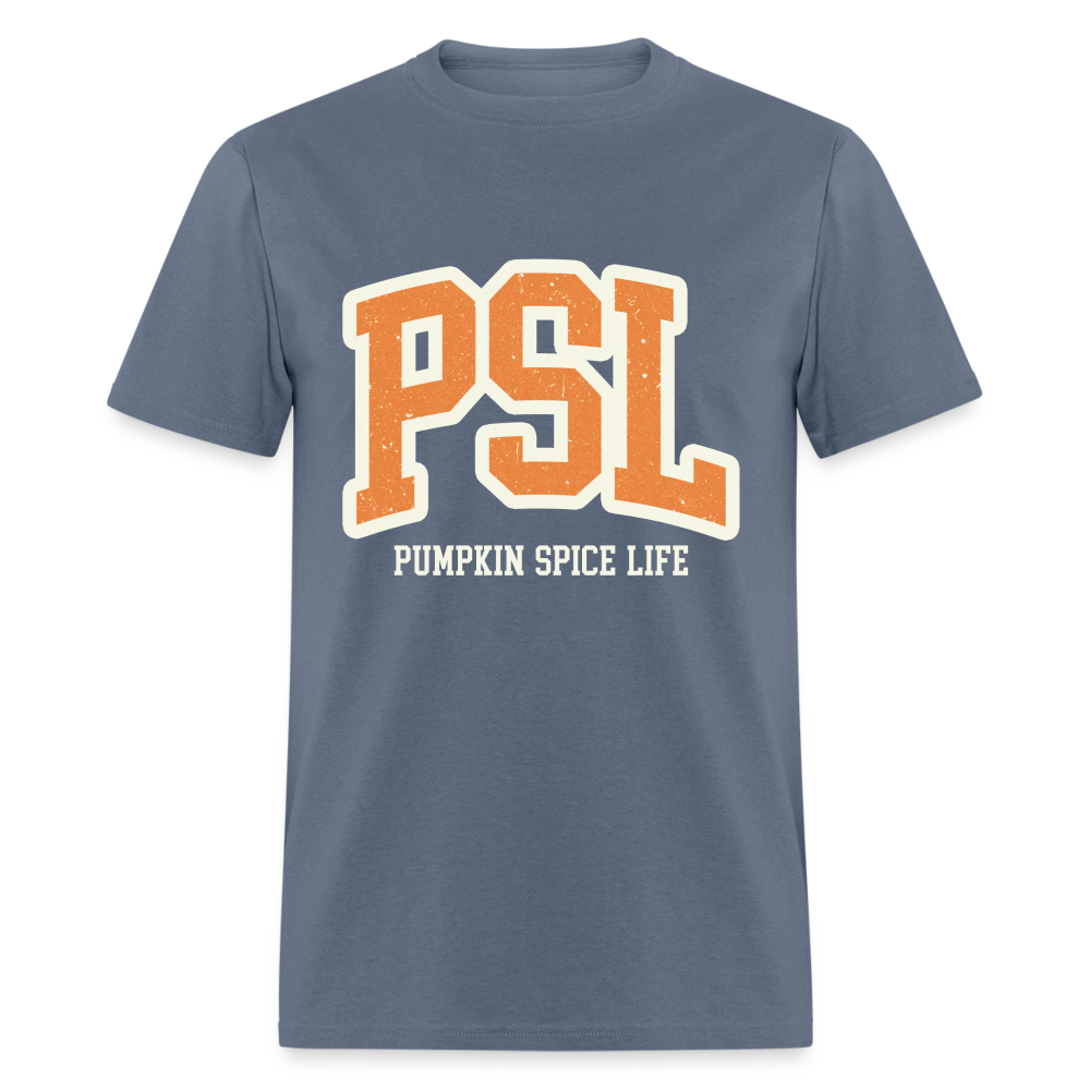 PSL Pumpkin Spice Life T-Shirt - denim