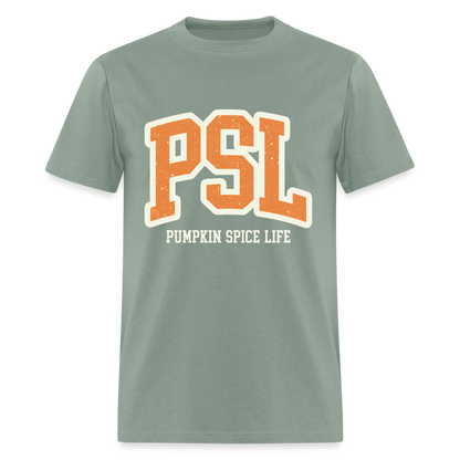 PSL Pumpkin Spice Life T-Shirt - sage