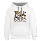 Fall for Jesus He Never Leaves Hoodie