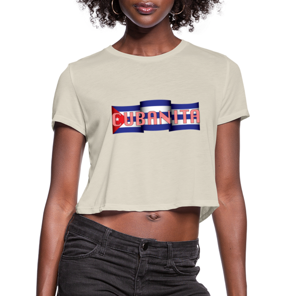 Cubanita Crop Top - dust