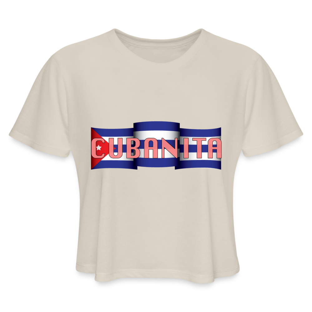 Cubanita Crop Top - dust