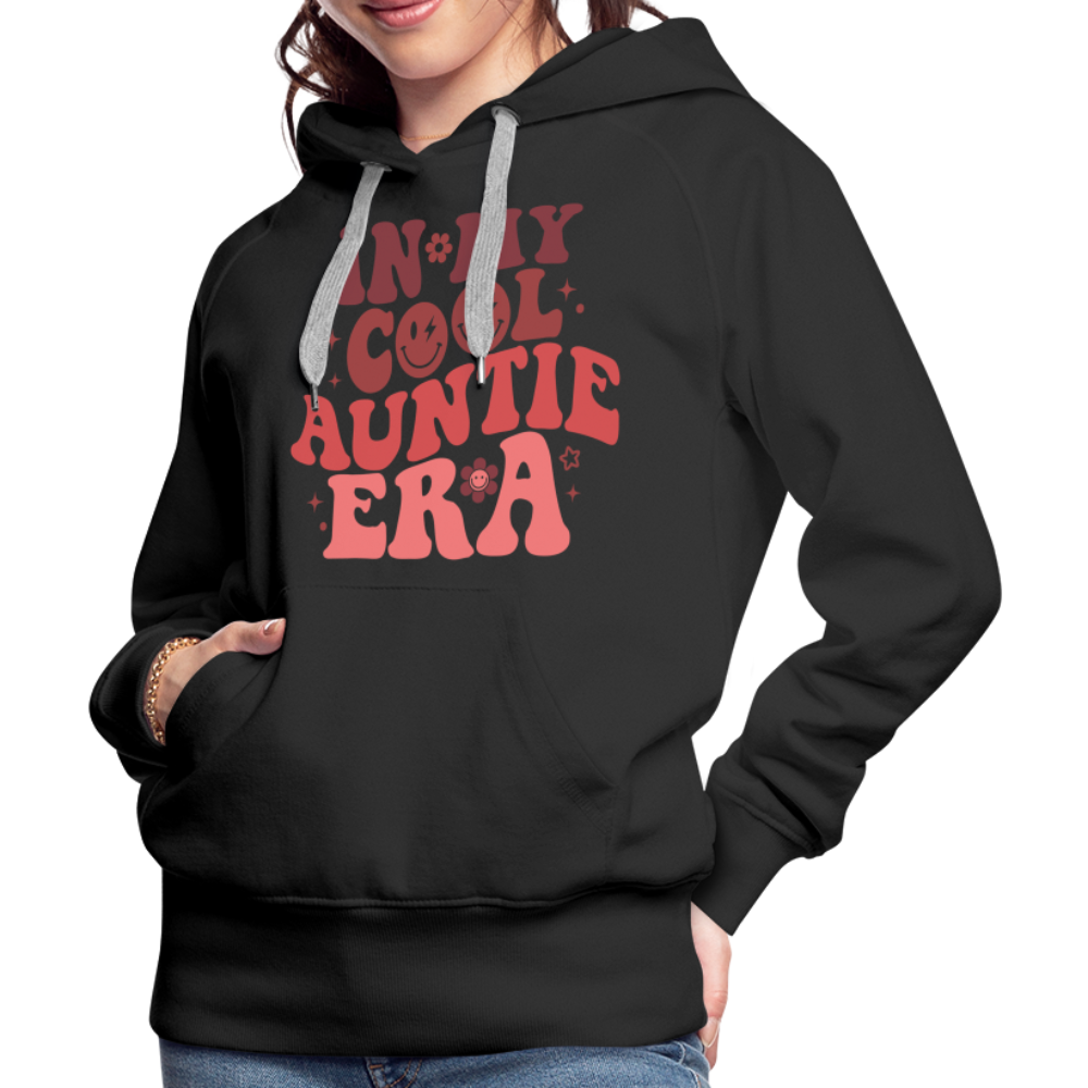 In My Cool Auntie Era : Women’s Premium Hoodie - black