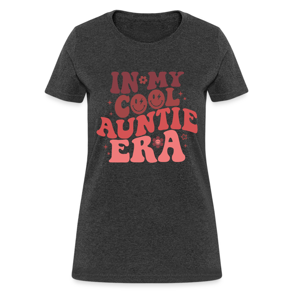 In My Cool Auntie Era T-Shirt - heather black