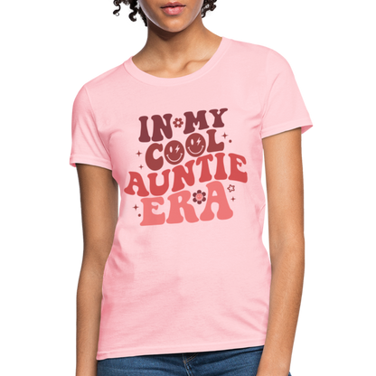 In My Cool Auntie Era T-Shirt - pink