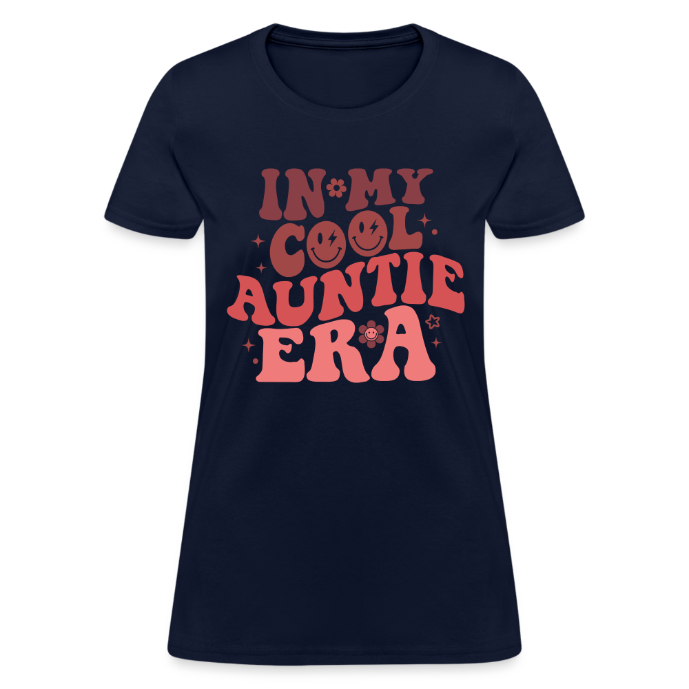 In My Cool Auntie Era T-Shirt - navy