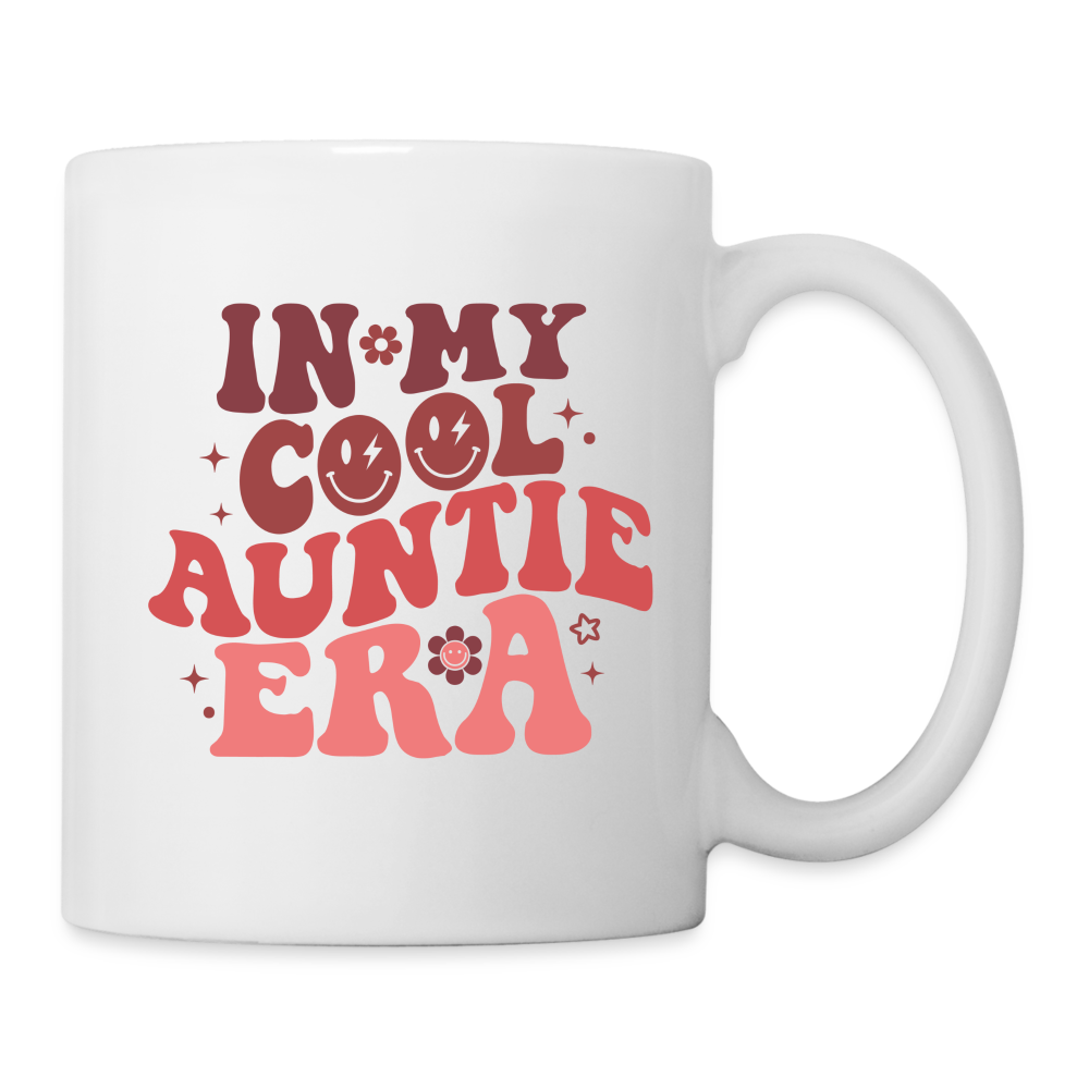 In My Cool Auntie Era : Coffee/Tea Mug - white