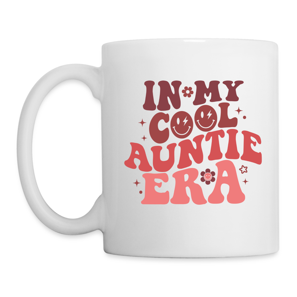 In My Cool Auntie Era : Coffee/Tea Mug - white