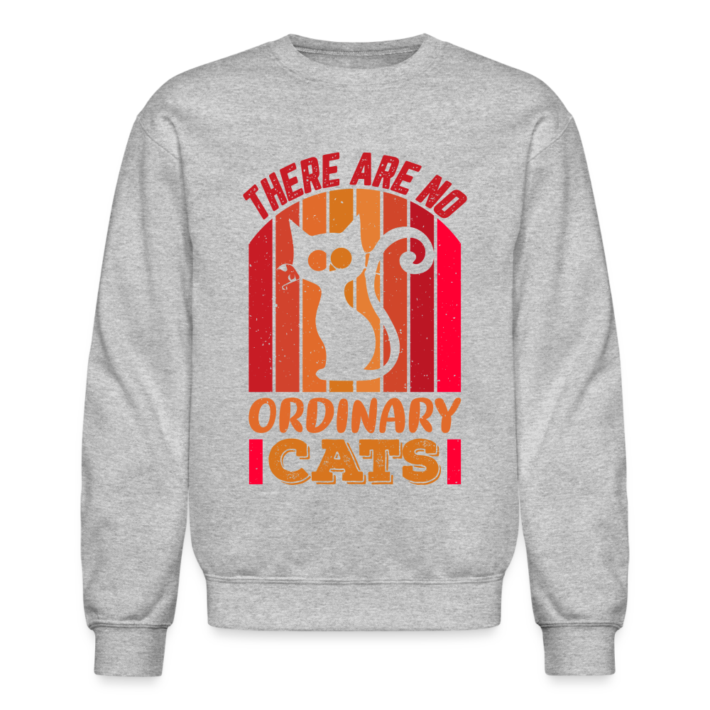 There Are No Ordinary Cats Sweatshirt - heather gray