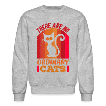 There Are No Ordinary Cats Sweatshirt - heather gray