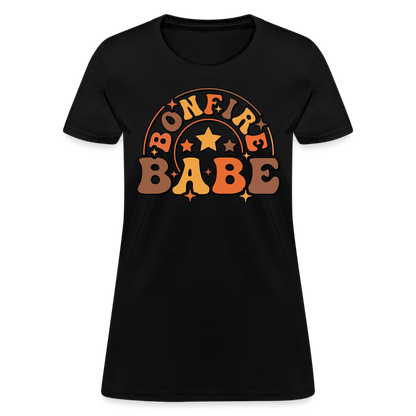 Bonfire Babe T-Shirt - black