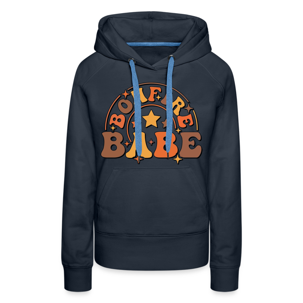 Bonfire Babe Women’s Premium Hoodie - navy