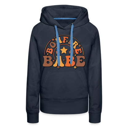 Bonfire Babe Women’s Premium Hoodie - navy