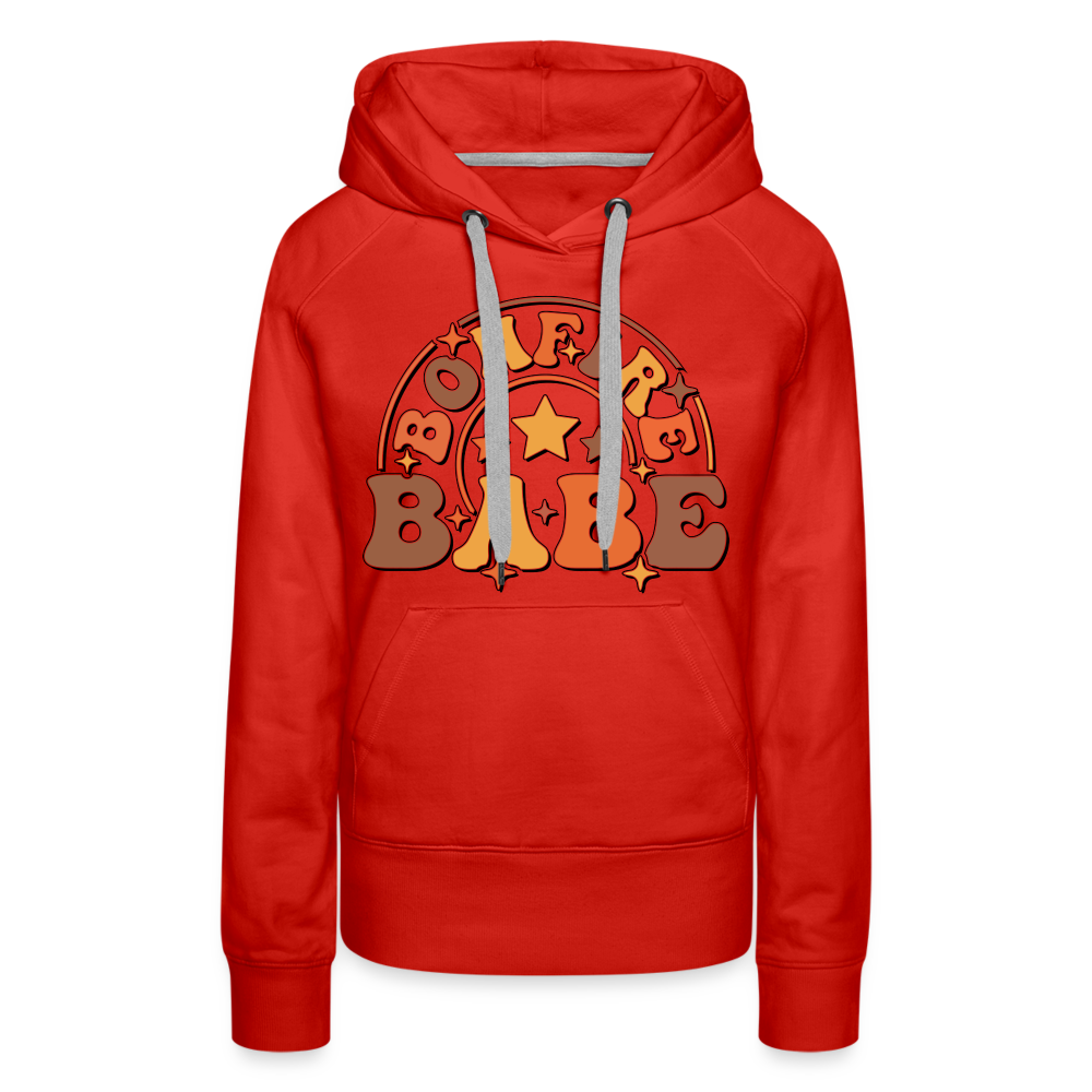 Bonfire Babe Women’s Premium Hoodie - red