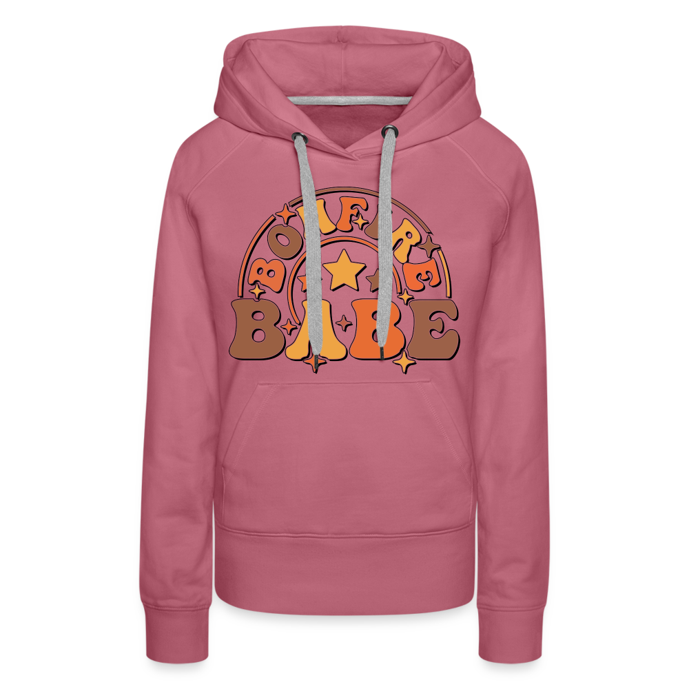 Bonfire Babe Women’s Premium Hoodie - mauve