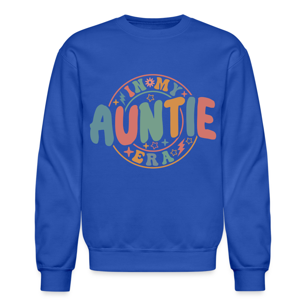 In My Auntie Era Sweatshirt - royal blue