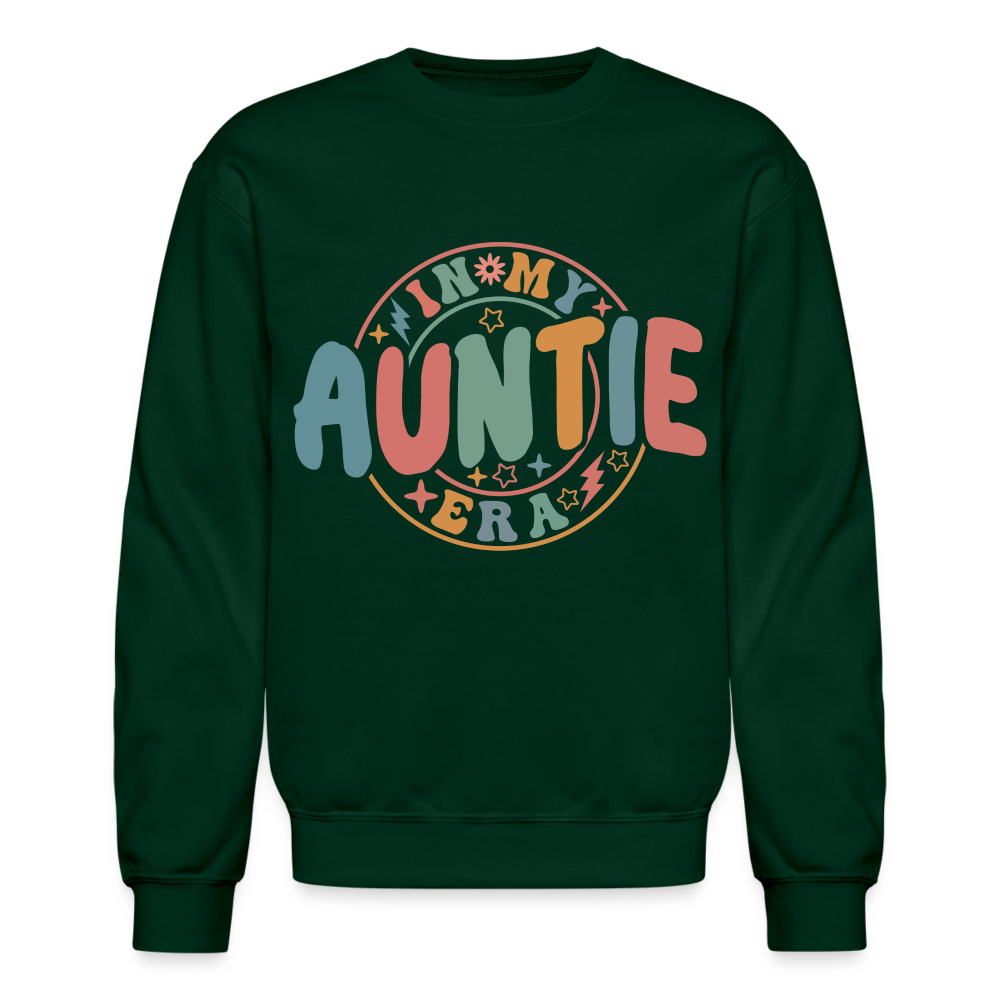 In My Auntie Era Sweatshirt - forest green