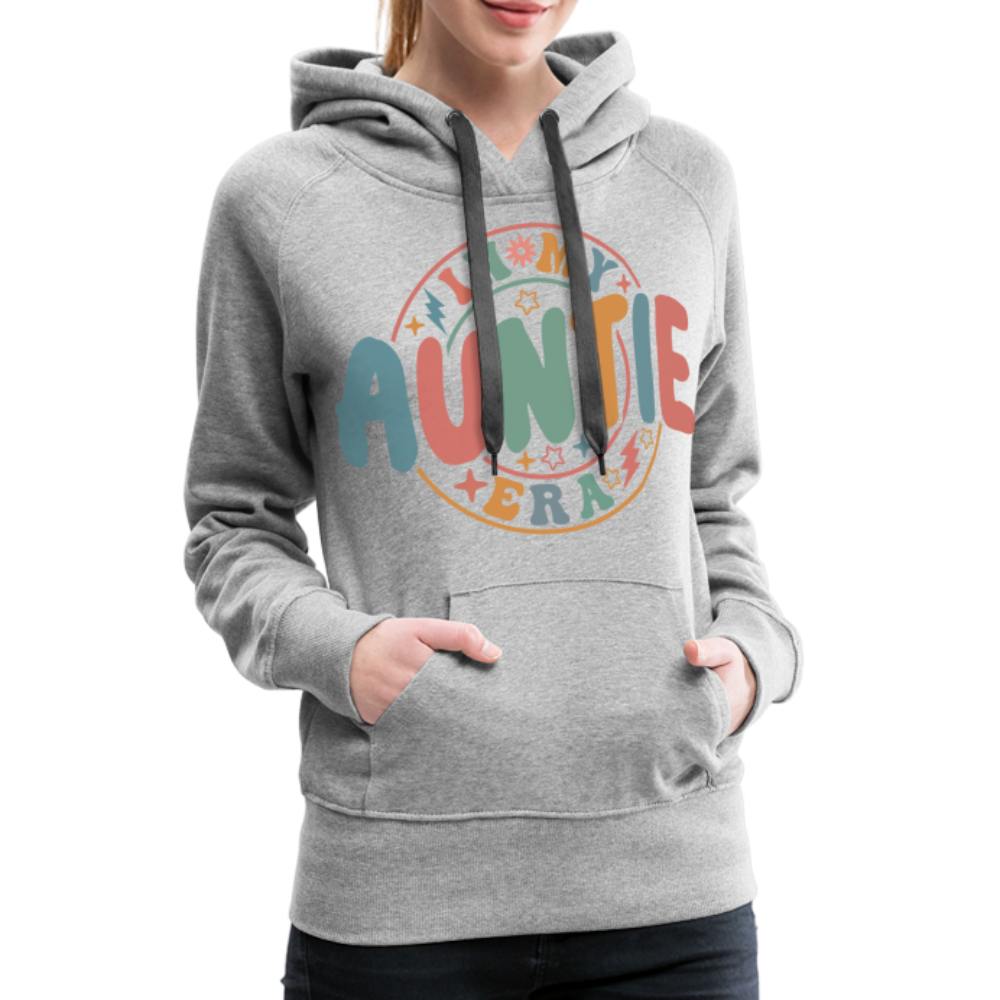 In My Auntie Era Premium Hoodie - heather grey