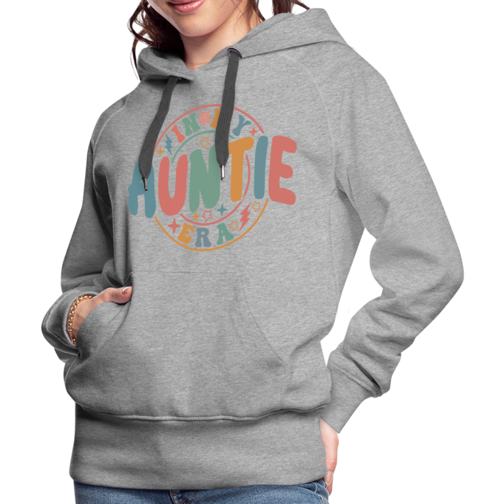 In My Auntie Era Premium Hoodie - heather grey