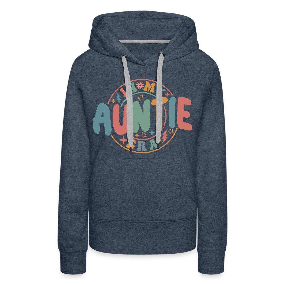 In My Auntie Era Premium Hoodie - heather denim