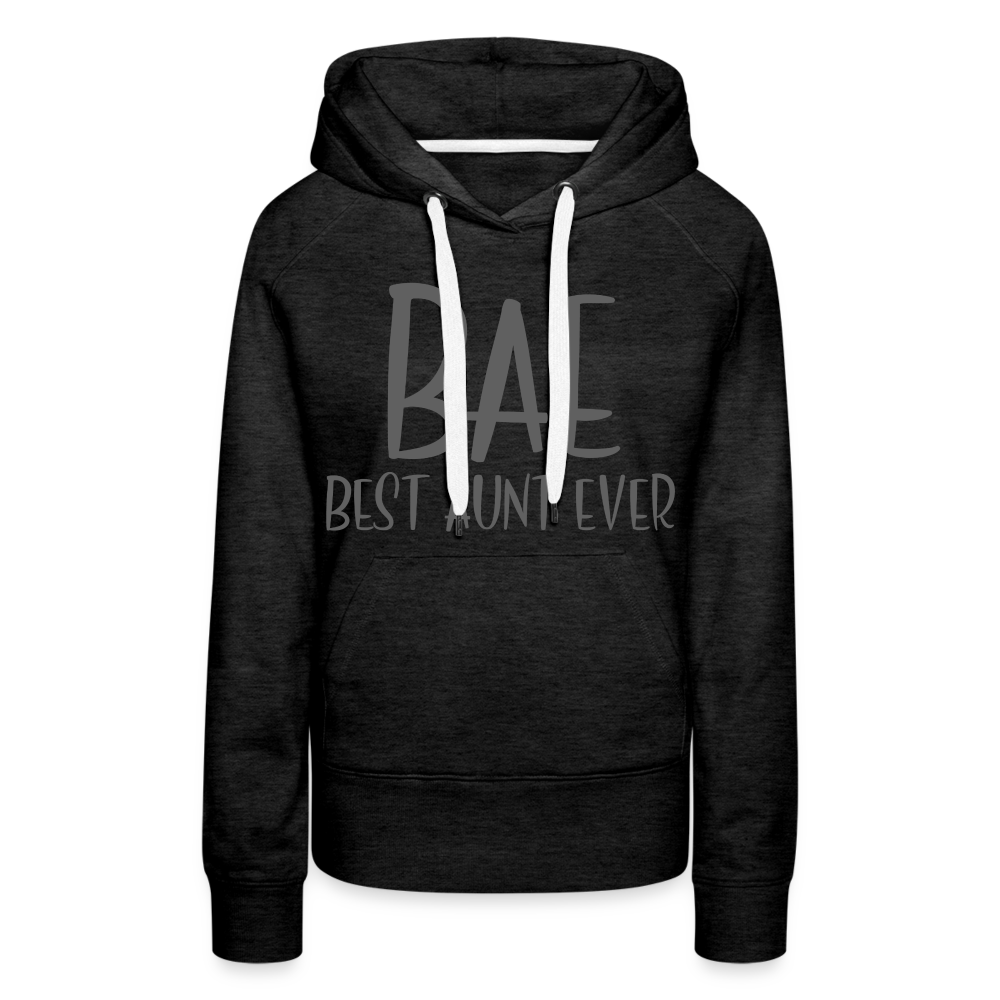 BAE Best Aunt Ever Premium Hoodie - charcoal grey