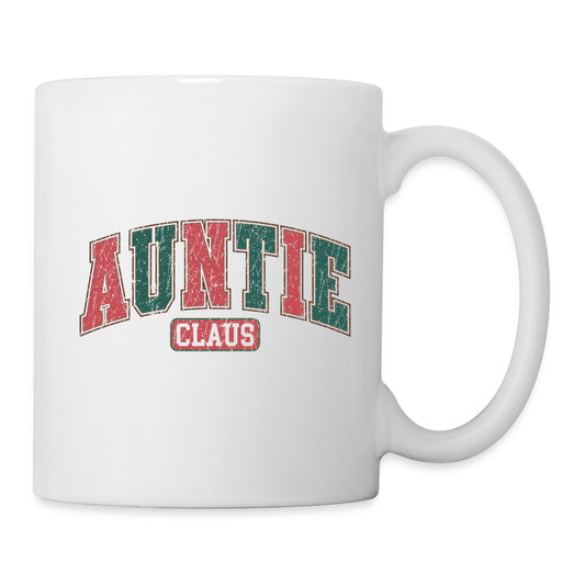 Auntie Claus Coffee/Tea Mug - white