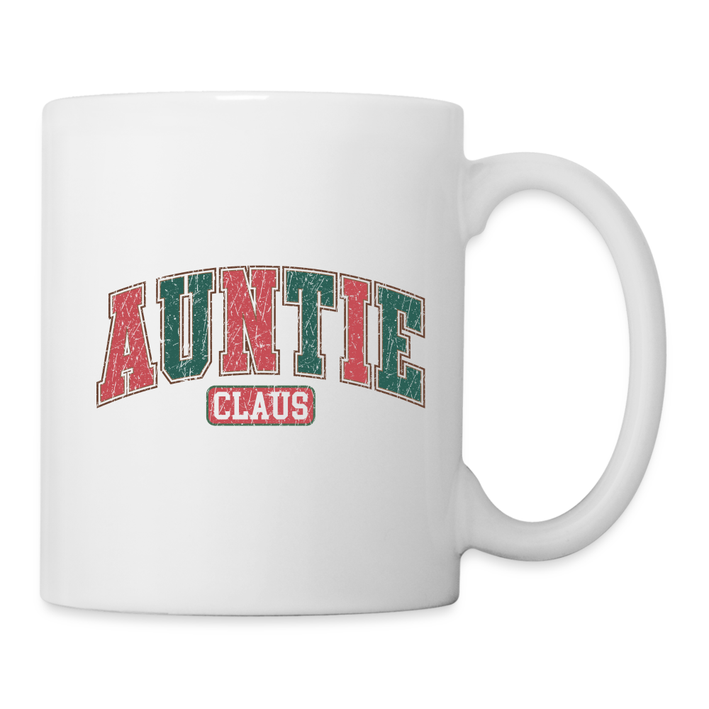 Auntie Claus Coffee/Tea Mug - white