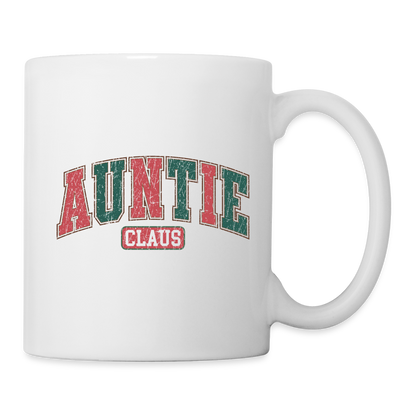 Auntie Claus Coffee/Tea Mug - white