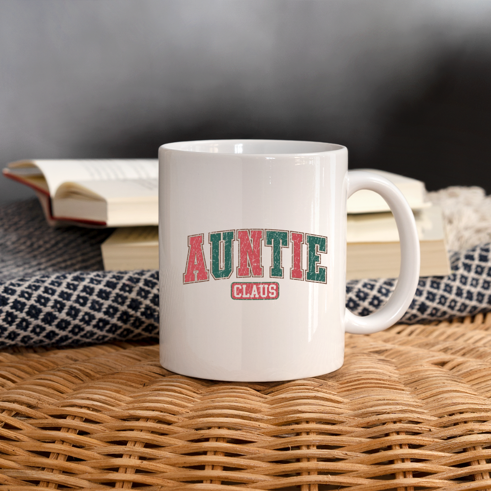 Auntie Claus Coffee/Tea Mug - white