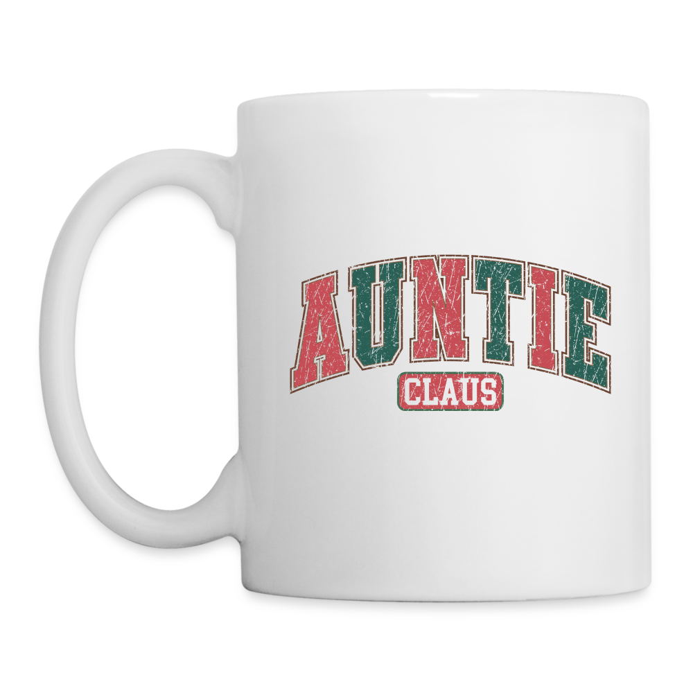 Auntie Claus Coffee/Tea Mug - white