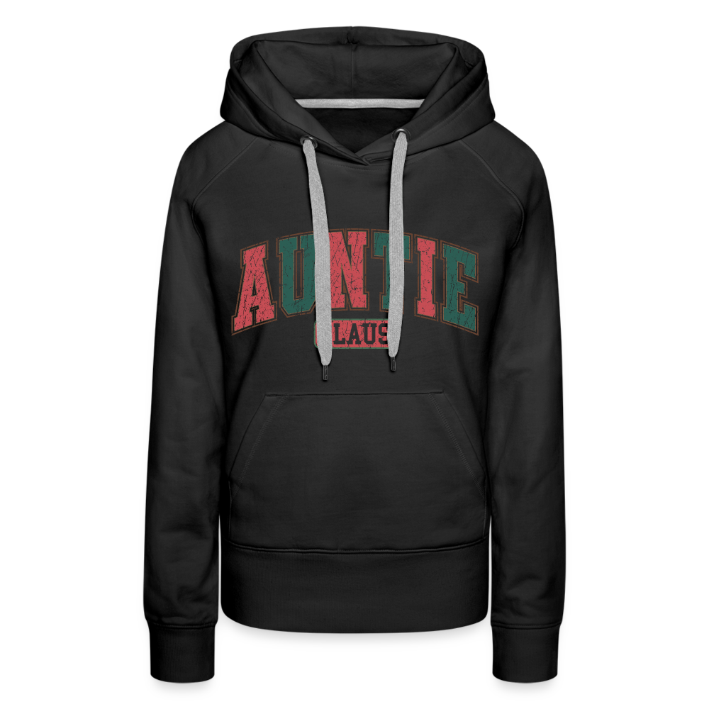 Auntie Claus Premium Hoodie - black