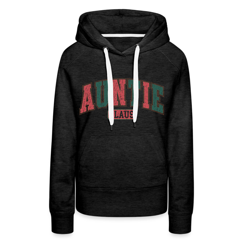 Auntie Claus Premium Hoodie - charcoal grey