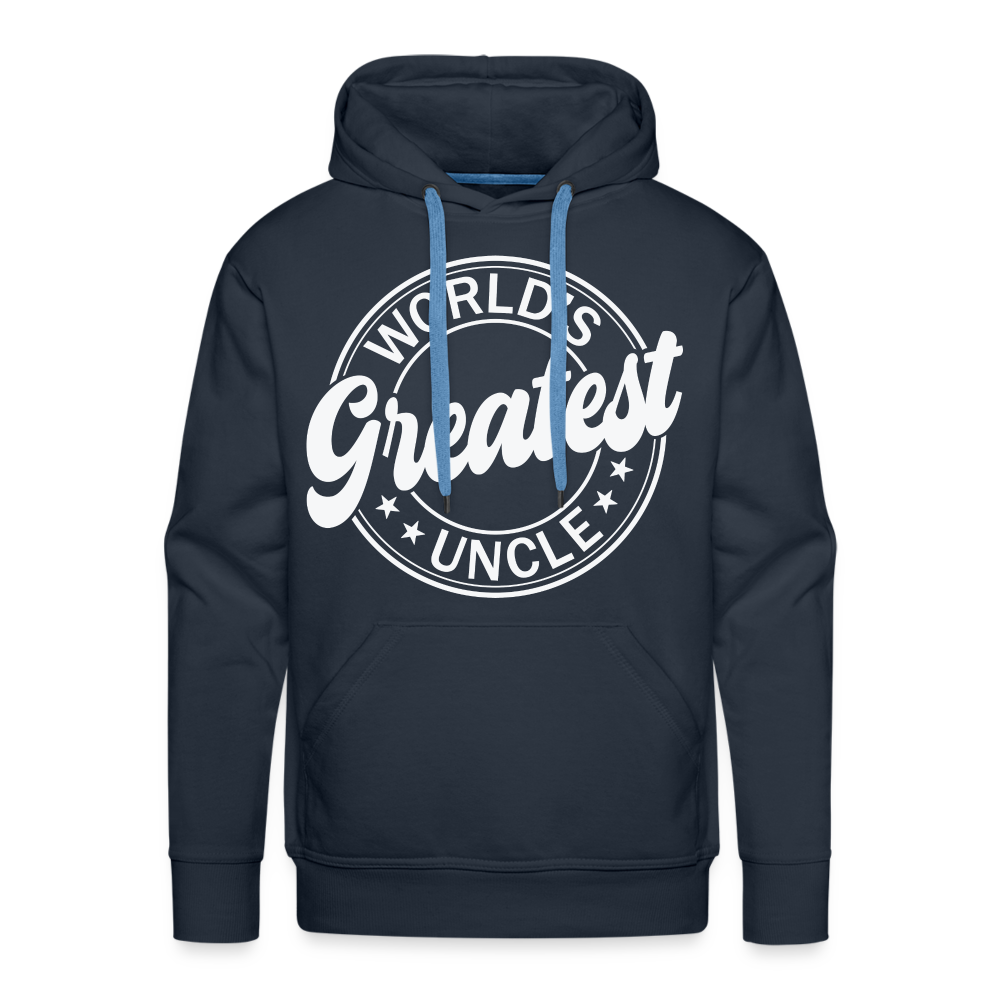 World's Greatest Uncle Hoodie - navy