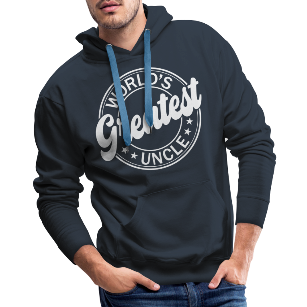 World's Greatest Uncle Hoodie - navy