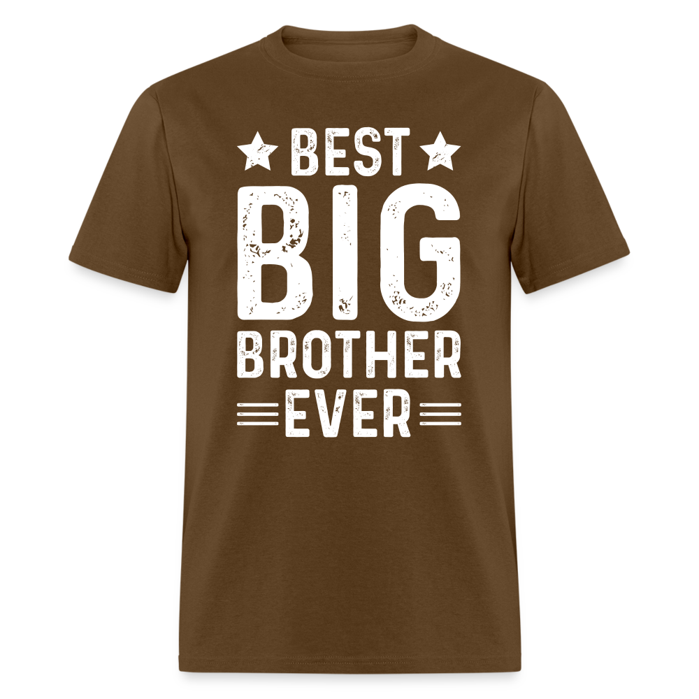 Best Big Brother Ever T-Shirt - brown