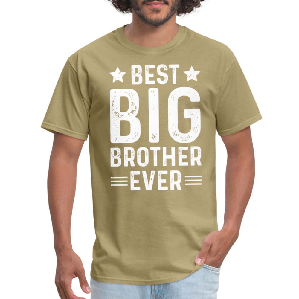 Best Big Brother Ever T-Shirt - khaki