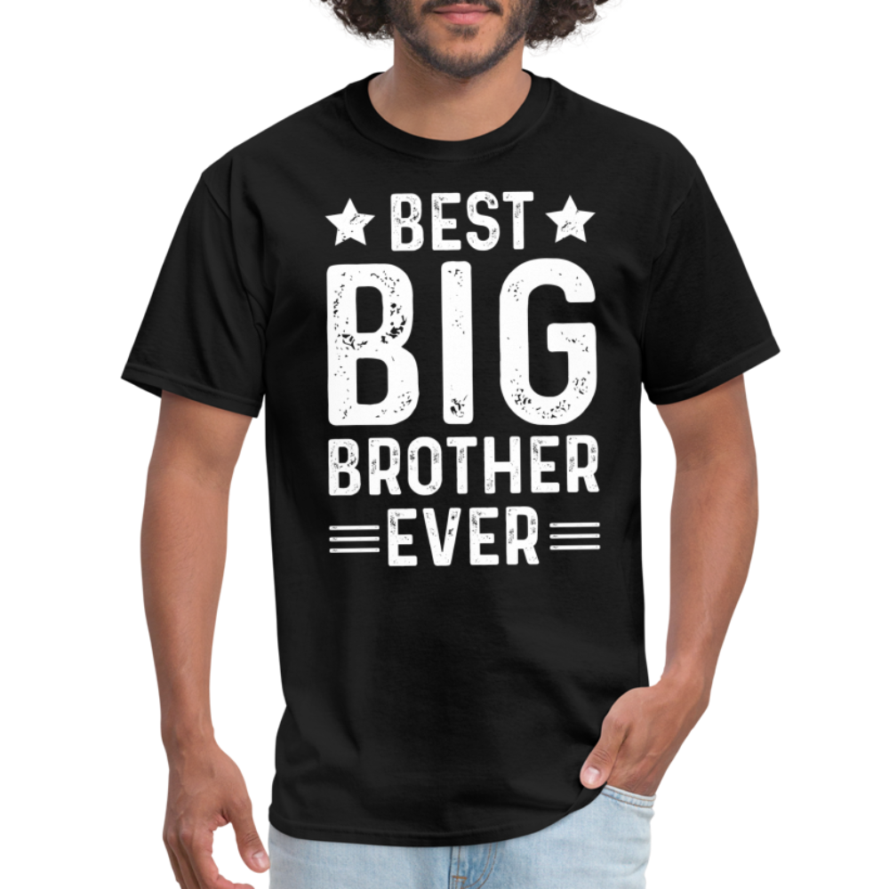 Best Big Brother Ever T-Shirt - black