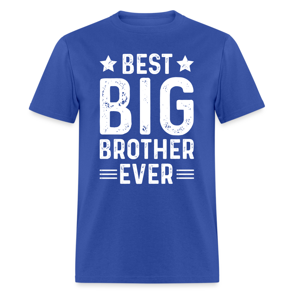 Best Big Brother Ever T-Shirt - royal blue