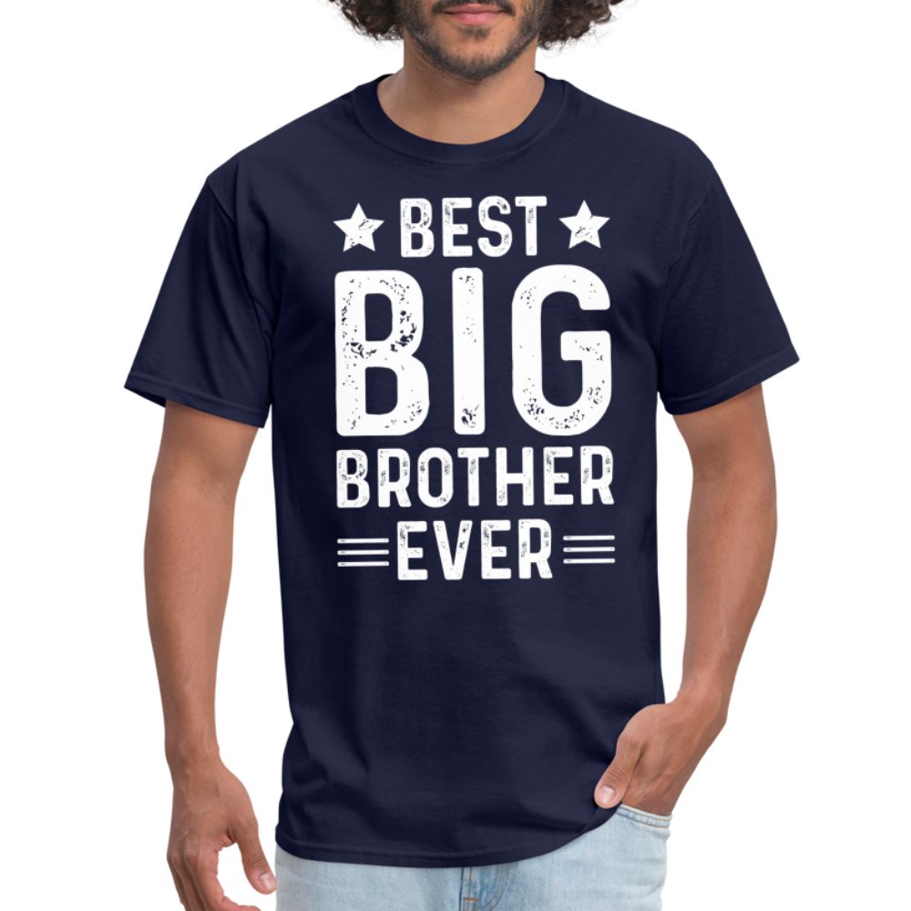 Best Big Brother Ever T-Shirt - navy