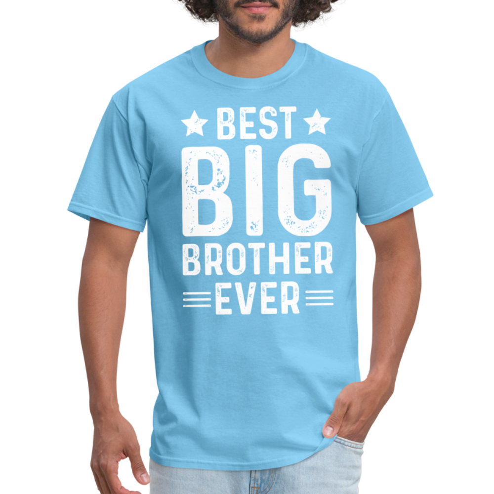 Best Big Brother Ever T-Shirt - aquatic blue
