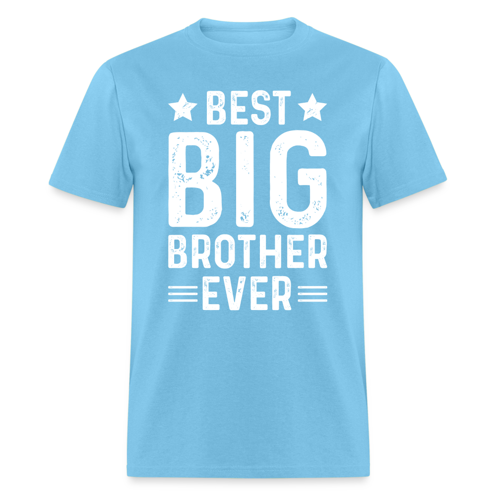 Best Big Brother Ever T-Shirt - aquatic blue