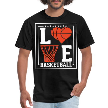 Love Basketball T-Shirt - black